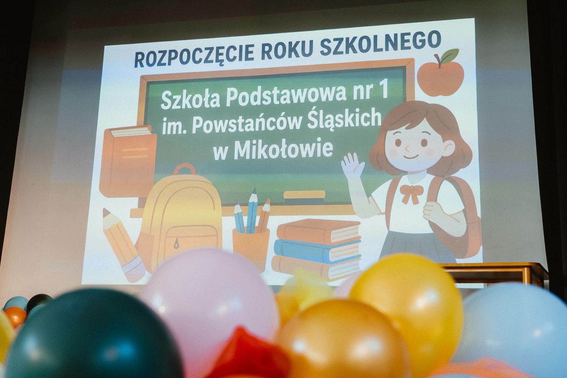 Uroczystość w Szkole Podstawowej nr 1 w Mikołowie